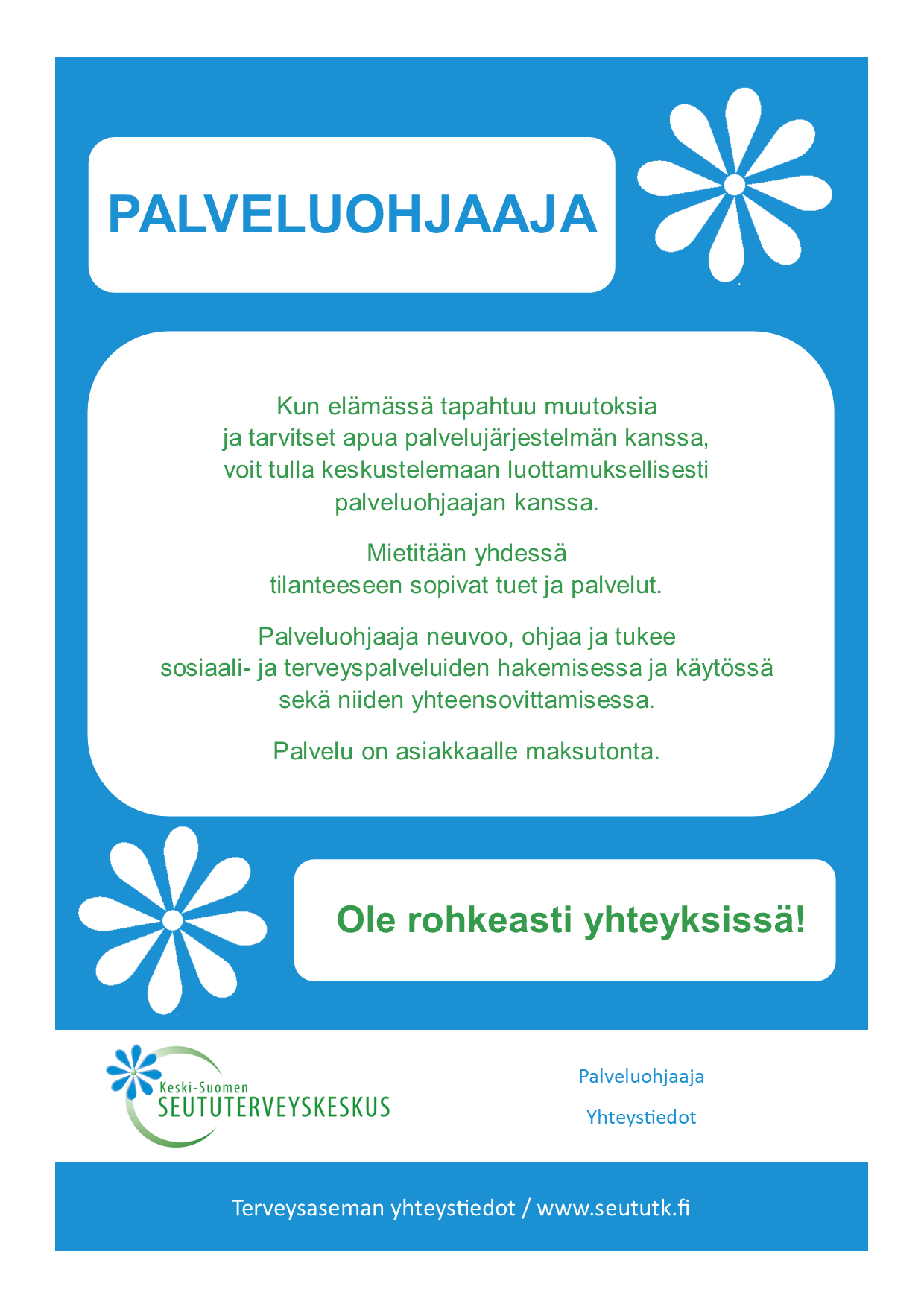 Palveluohjaus Seututerveyskeskuksessa | Innokylä