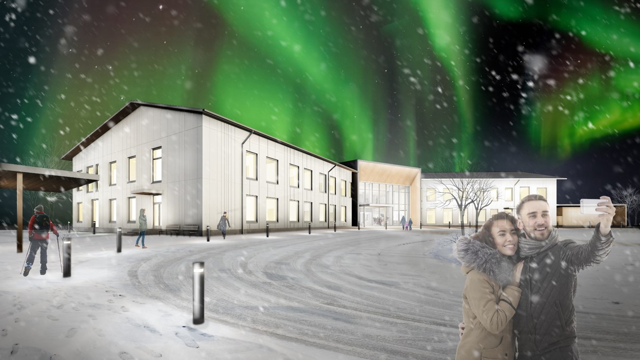 Sodankylän hyvinvointikeskus Sopukassa sijaitsee 1.1.2020 perustettu perhekeskus