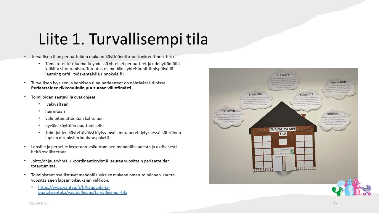 turvallisempi tila