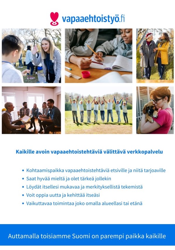 Vapaaehtoistyö.fi-esite