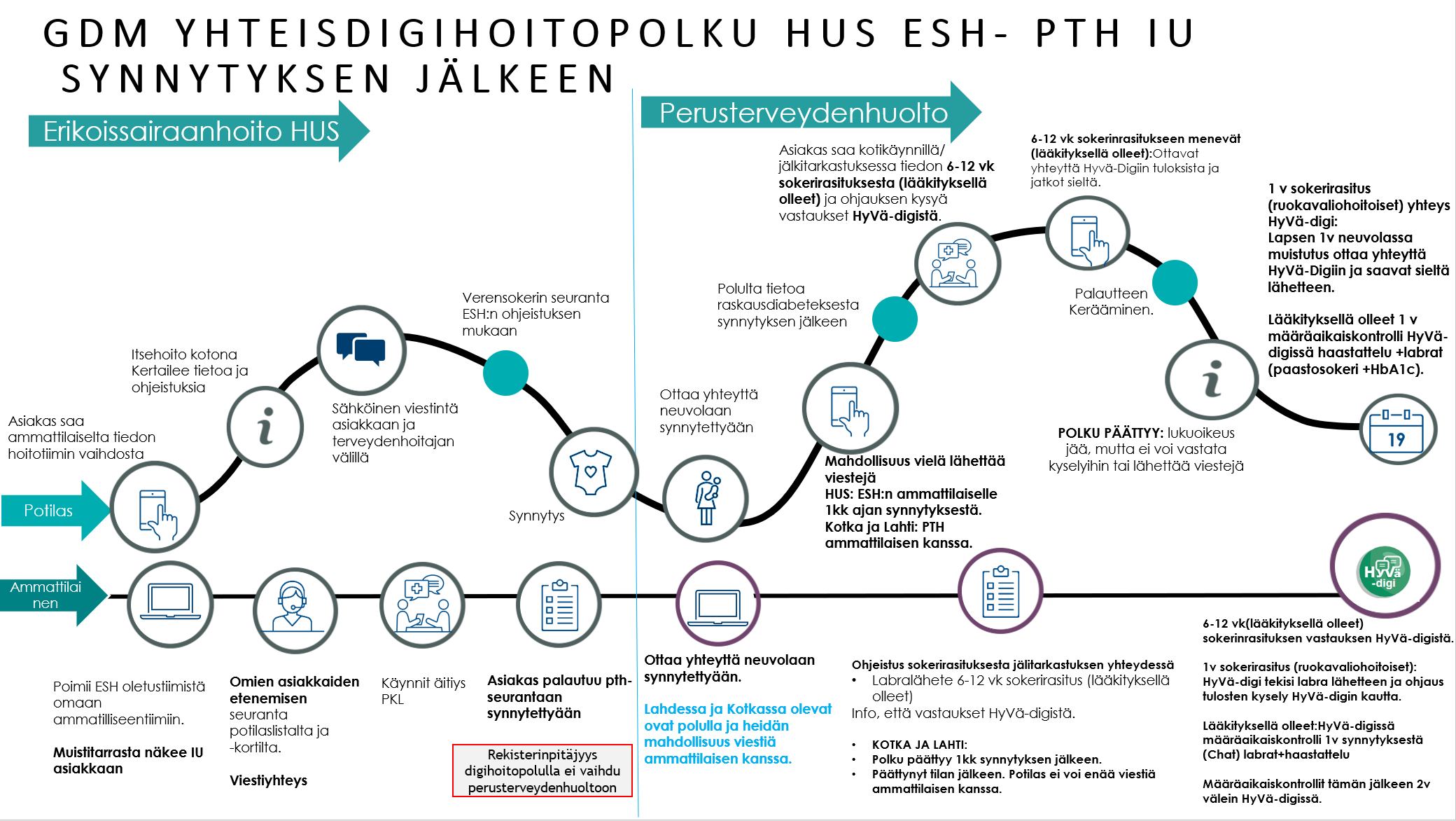 Helminauhakuvaaja GDM polku