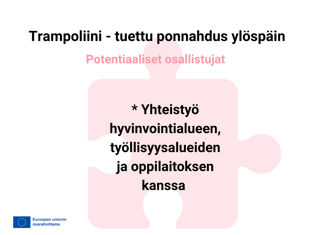 Potentiaaliset osallistujat