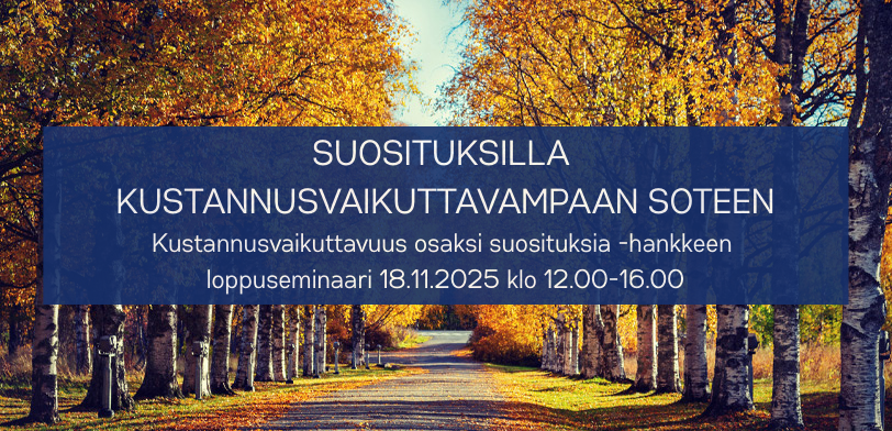 Suosituksilla kustannusvaikuttavampaan soteen - Kustannusvaikuttavuus osaksi suosituksia -hankkeen loppuseminaari 18.11.2025 klo 12-16