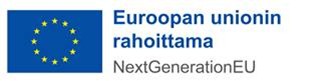 Logo Euroopan unionin rahoittama Next Generation EU