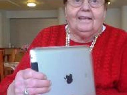 Anja ja iPad