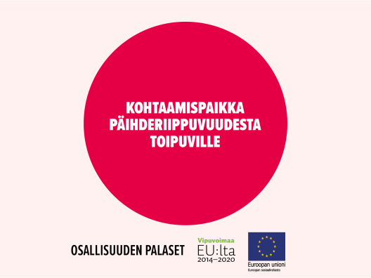 Kohtaamispaikka päihderiippuvuudesta toipuville -toimintamallin kansikuva