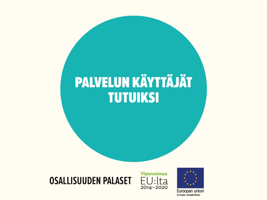 Palvelun käyttäjät tutuiksi -toimintamallin kansikuva.