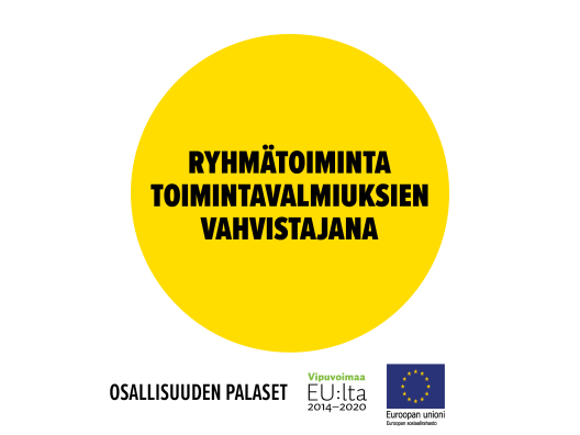 Ryhmätoiminta toimintavalmiuksien vahvistajana -toimintamallin kansikuva.