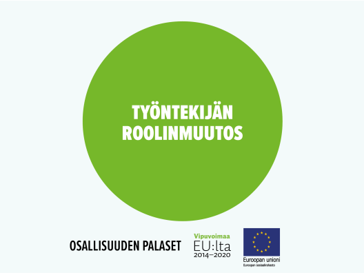 Työntekijän roolinmuutos -toimintamallin kansikuva.