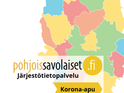 Järjestötietopalvelun korona-avun logo