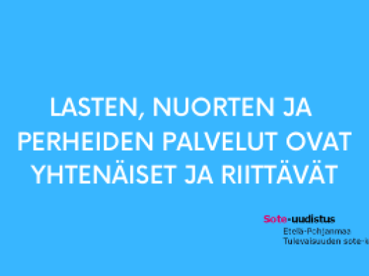 Lasten, nuorten ja perheiden palvelut