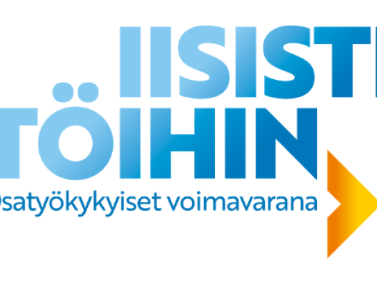 Iisisti töihin -tunnus.