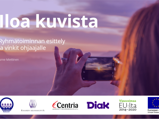 Iloa kuvista -ryhmätoiminta