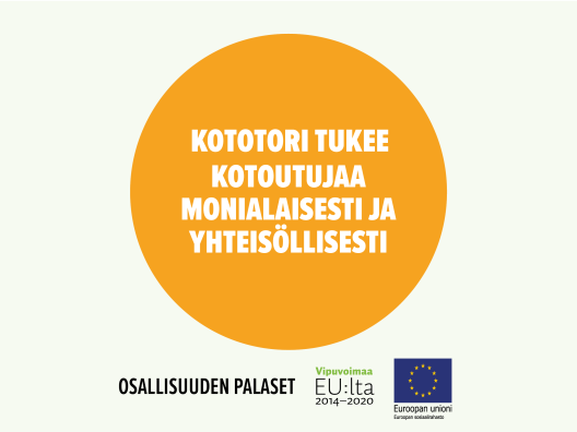 Kototori tukee kotoutujaa monialaisesti ja yhteisöllisesti. Toimintamalli on arvioitu osana Sosiaalisen osallisuuden edistämisten koordinaatiohanke – Sokran ja Euroopan sosiaalirahaston TL5 -hankkeiden yhteistä Osallisuuden palaset -kehittämistyötä.