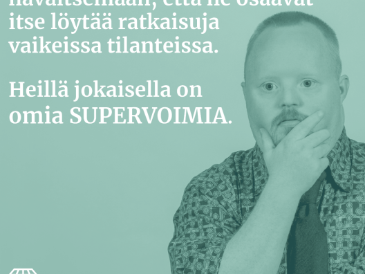 Nuorilla on vahvuuksia, supervoimia.