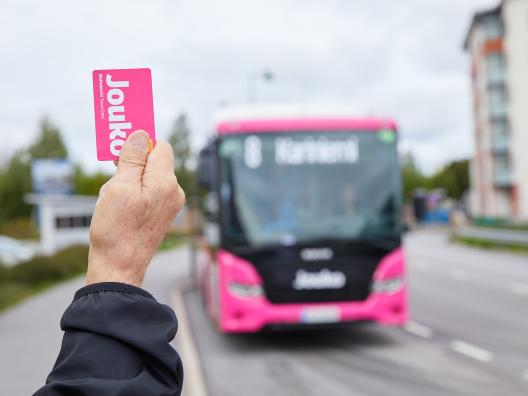 Lappeenrannan joukkoliikenne on nyt Jouko.