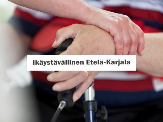 Ikäystävällinen Etelä-Karjala -hankkeen kansikuva Innokylässä