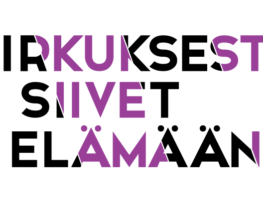 Sirkuksesta siivet elämään -hankkeen logo