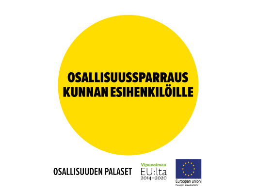 Osallisuussparraus on muun muassa ESR-rahoituksella kehitetty "osallisuuden palanen".