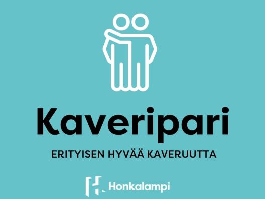 Kaveripari, kuvassa kaksi hahmoa vierekkäin,