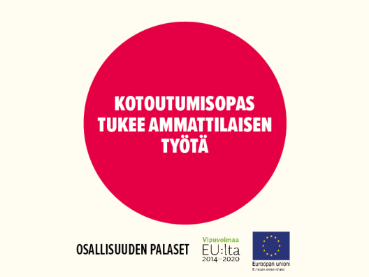 Osallisuuden palaset: Kotoutumisopas tukee ammattilaisen työtä