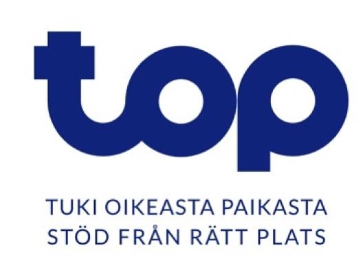 hankkeen logo ja nimi suomeksi ja ruotsiksi