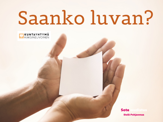 Saanko luvan