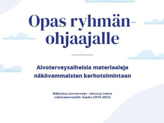 Opas ryhmänohjaajalle kansikuva