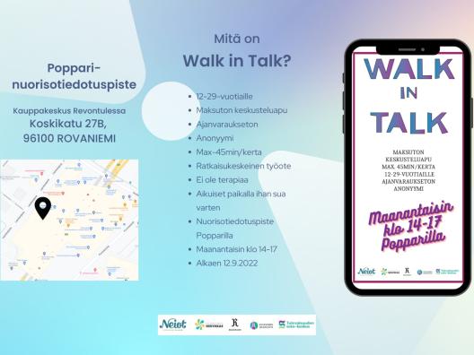 Walk in talk toiminta