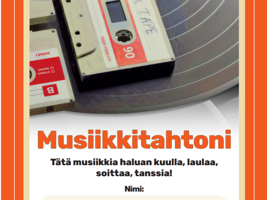 musiikkitahtovihkon kansi