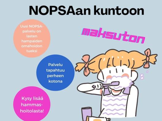 Lapsen hampaat NOPSAan kuntoon