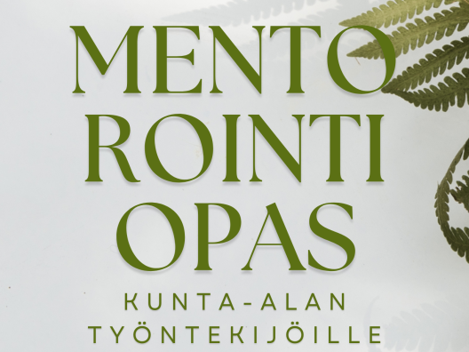 Mentorointioppaan kansikuva.