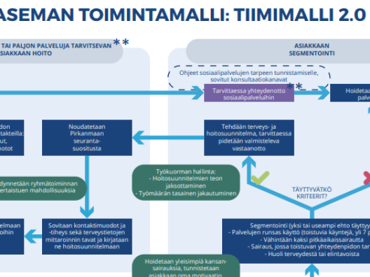Kansikuva_Tampereen terveysasemien Tiimimalli 2.0