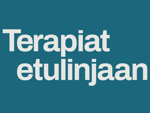 Terapiat etulinjaan -logo