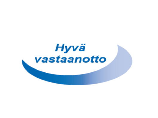 Hyvä vastaanotto logo