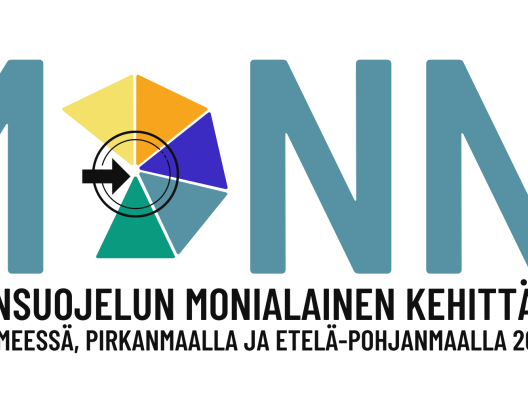 MONNI-hankkeen logo jossa lukee MONNI Lastensuojelun monialainen kehittäminen Kanta-Hämeessä, Pirkanmaalla ja Etelä-Pohjanmaalla vuosina 2020-2022