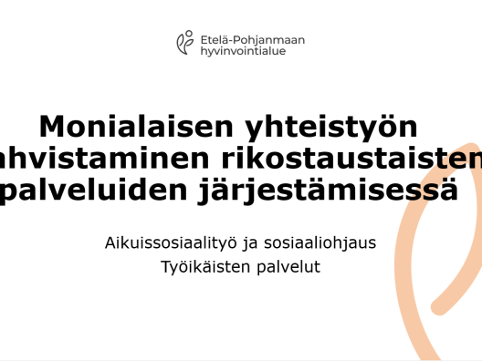 Monialainen yhteistyö Rise ja HVA