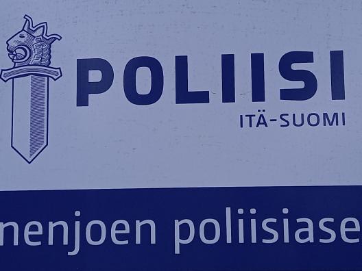 Poliisiaseman kyltti Suonenjoki