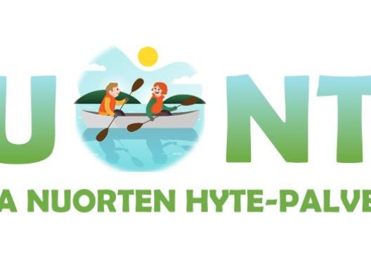 Luonto osana nuorten hyte-palveluita -hankkeen logo
