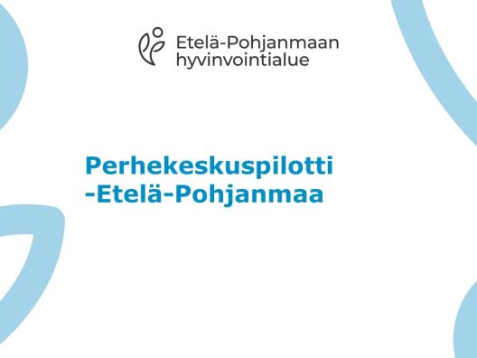 Perhekeskuspilotti kansikuva