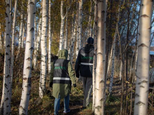 Etsivän lähityön työpari kentällä