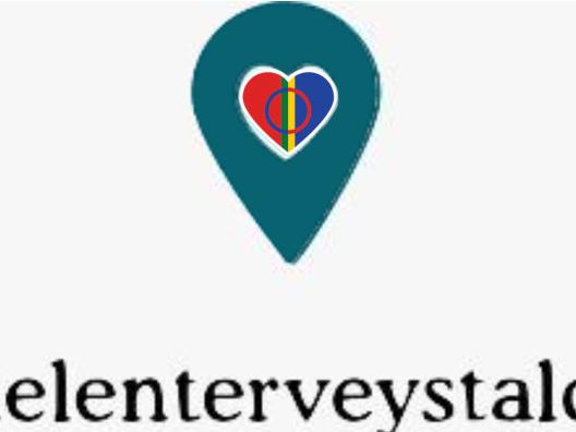 Mielenterveystalo.fi -logo ja saamenlippu