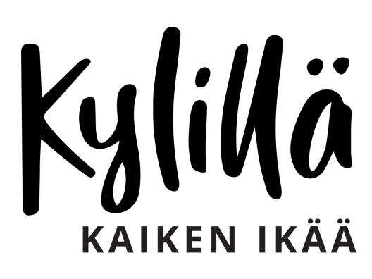 Logo, jossa lukee teksti Kylillä kaiken ikää