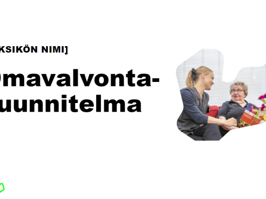 Kotihoidon omavalvontasuunnitelman kansi