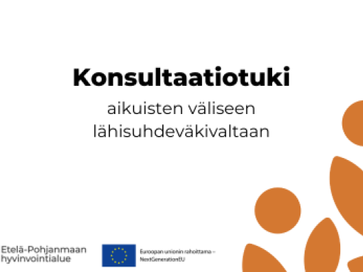 Konsultaatiotuki aikuisten väliseen lähisuhdeväkivaltaan