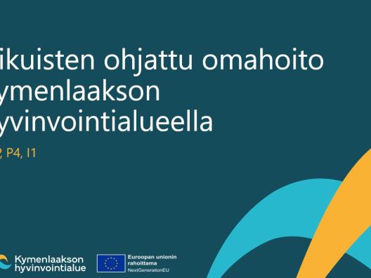 Aikuisten ohjattu omahoito Kymenlaakson hyvinvointialueella