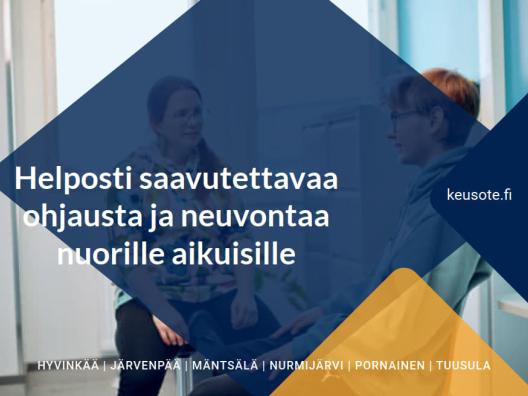 Helposti saavutettavaa ohjausta ja neuvontaa nuorille aikuisille