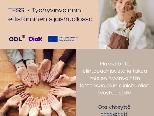 TESSI – Työhyvinvoinnin edistäminen sijaishuollossa