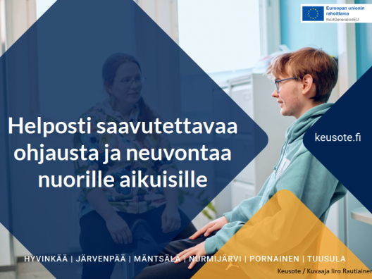 Helposti saavutettavaa ohjausta ja neuvontaa nuorille aikuisille