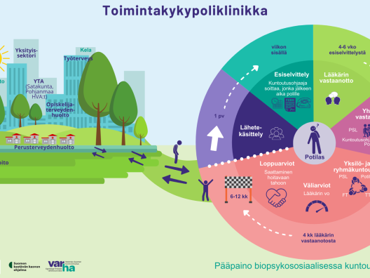 Toimintakykypoliklinikan potilaan kuntoutusprosessi